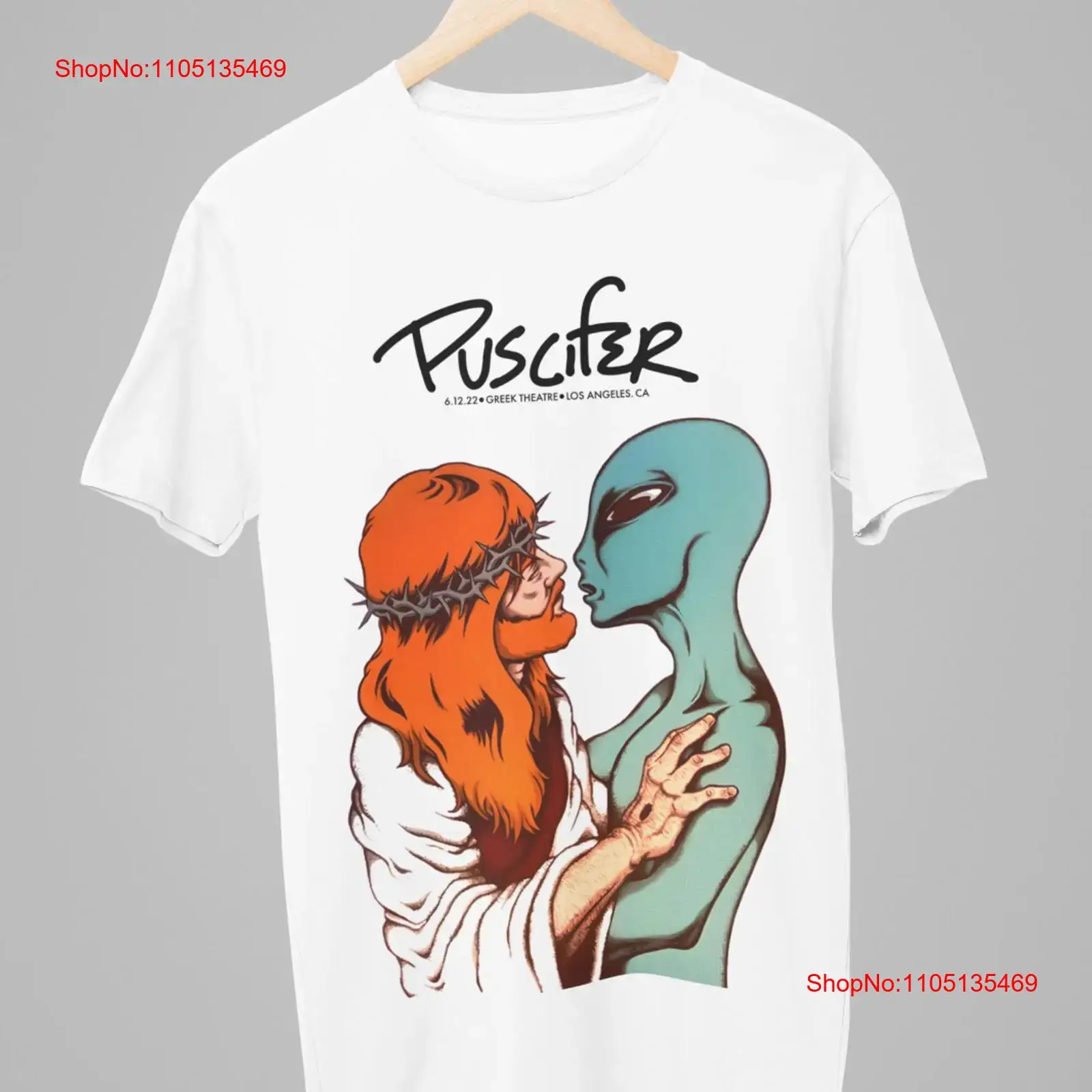 Vintage Fashion Jersey - Puscifer Los Angeles Gig Poster T