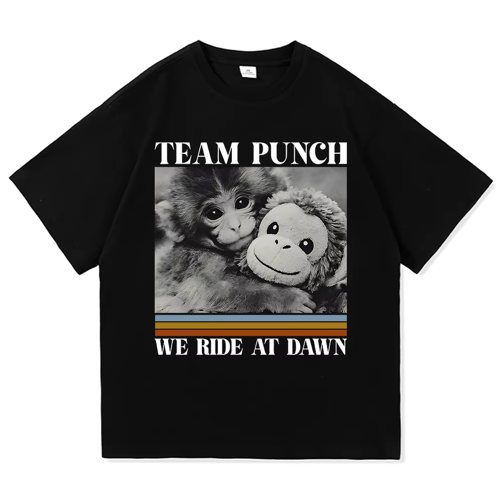 Vintage Fashion Toys - Monkey Punch Shirt Baby Monkey Holding