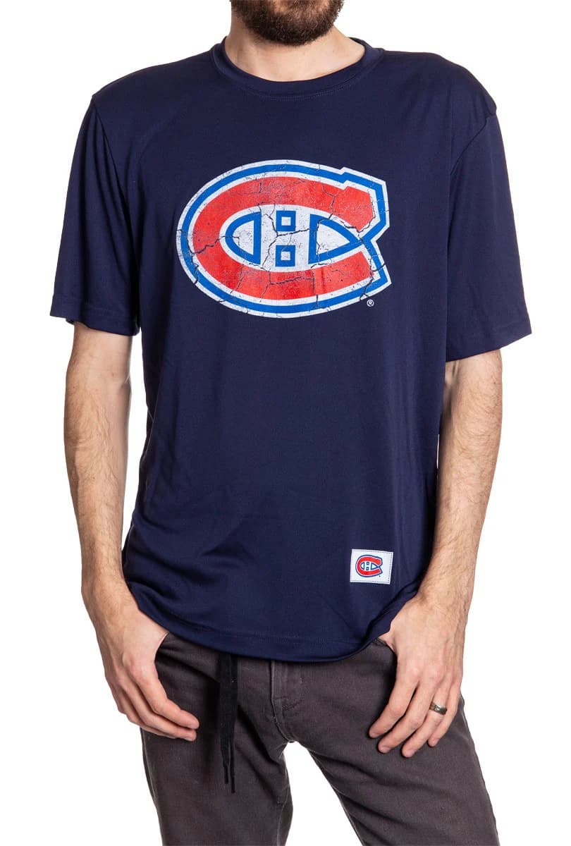 Vintage Fashion Toys - Montreal Canadiens Vintage Logo Men T