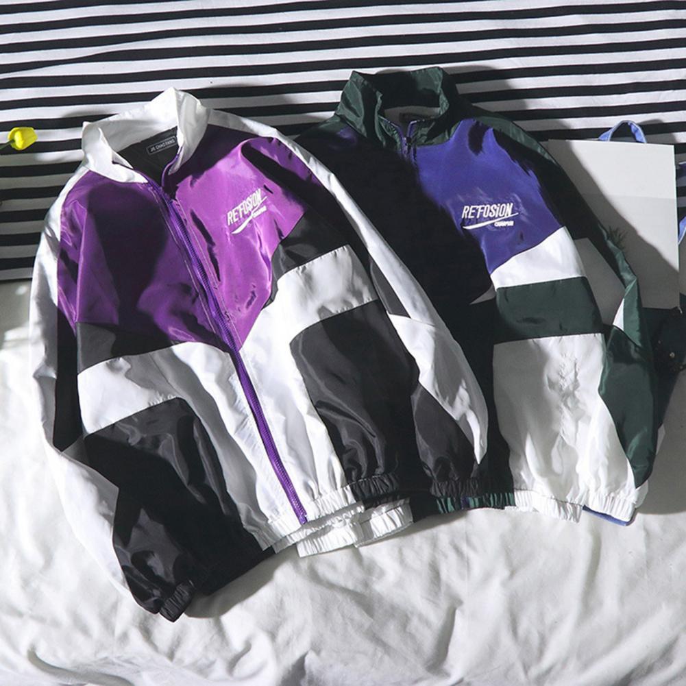 Varsity Jacket Wool - College Style Varsity Jacket Men Spring