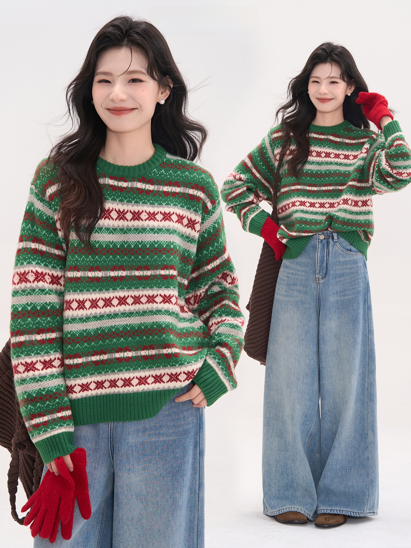 Vintage Fashion Faire - Heme Knitted Long Sleeve round Neck