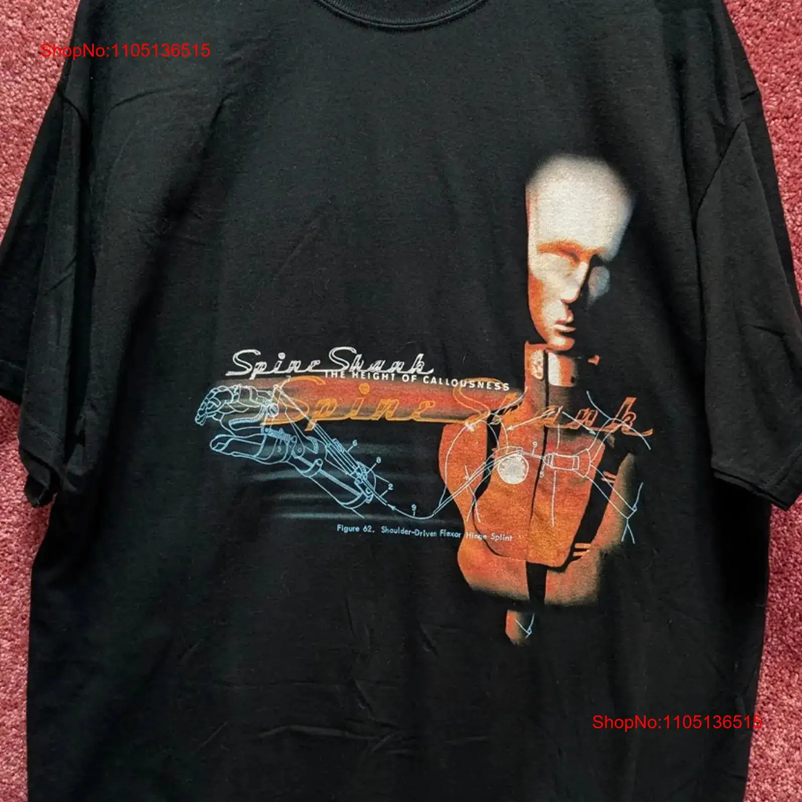 Vintage Fashion Jersey - Spineshank the Height of Callousness T