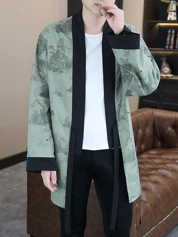 New Chinese Style Men's Light  - Vintage Windbreaker Nylon avaliação e preço