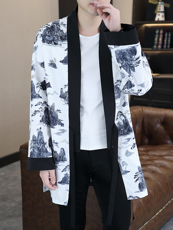 New Chinese Style Men's Light  - Vintage Windbreaker Nylon avaliação e preço