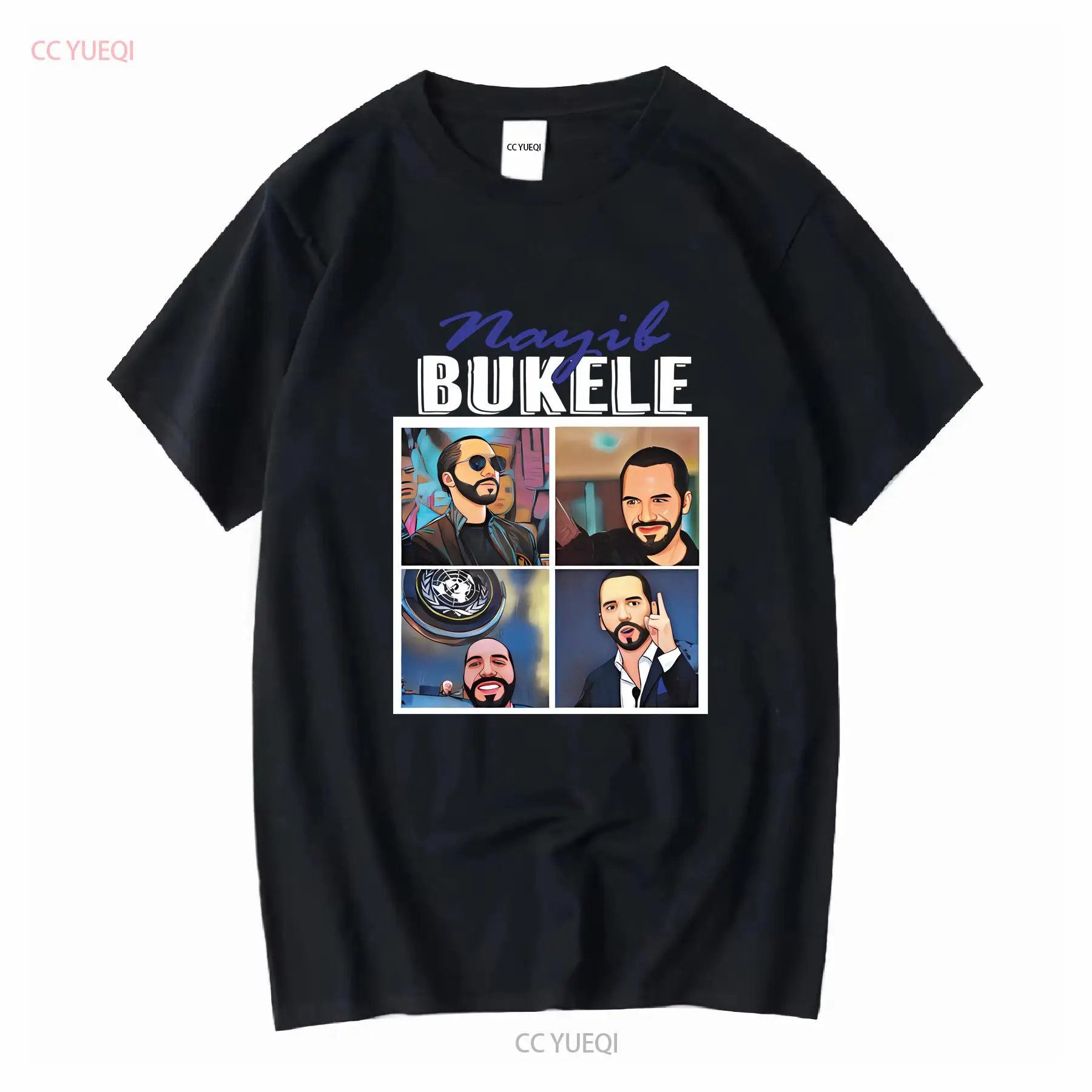 Nayib Bukele  T Shirt El Salva - Vintage Fashion Jersey avaliação e preço