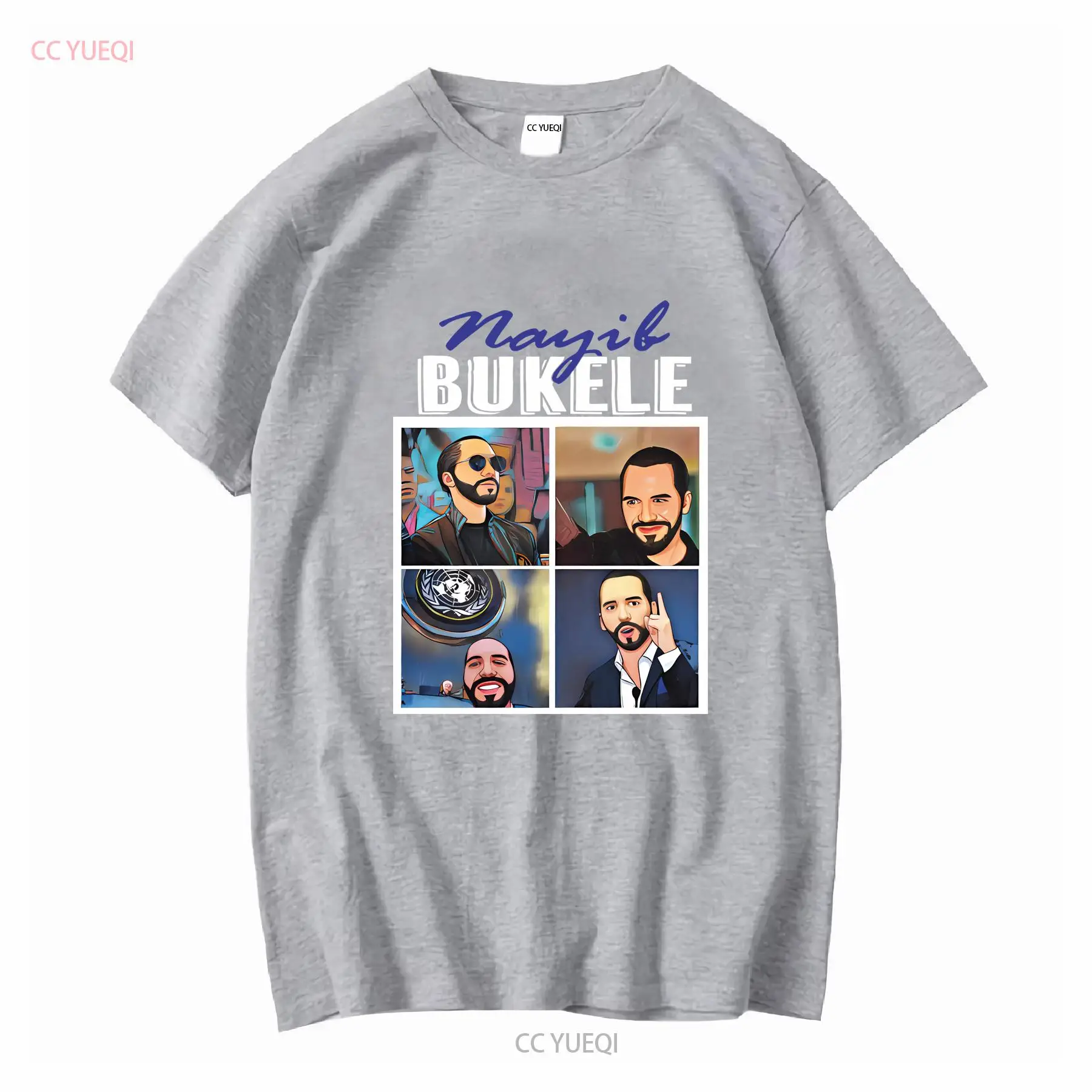Nayib Bukele  T Shirt El Salva - Vintage Fashion Jersey avaliação e preço