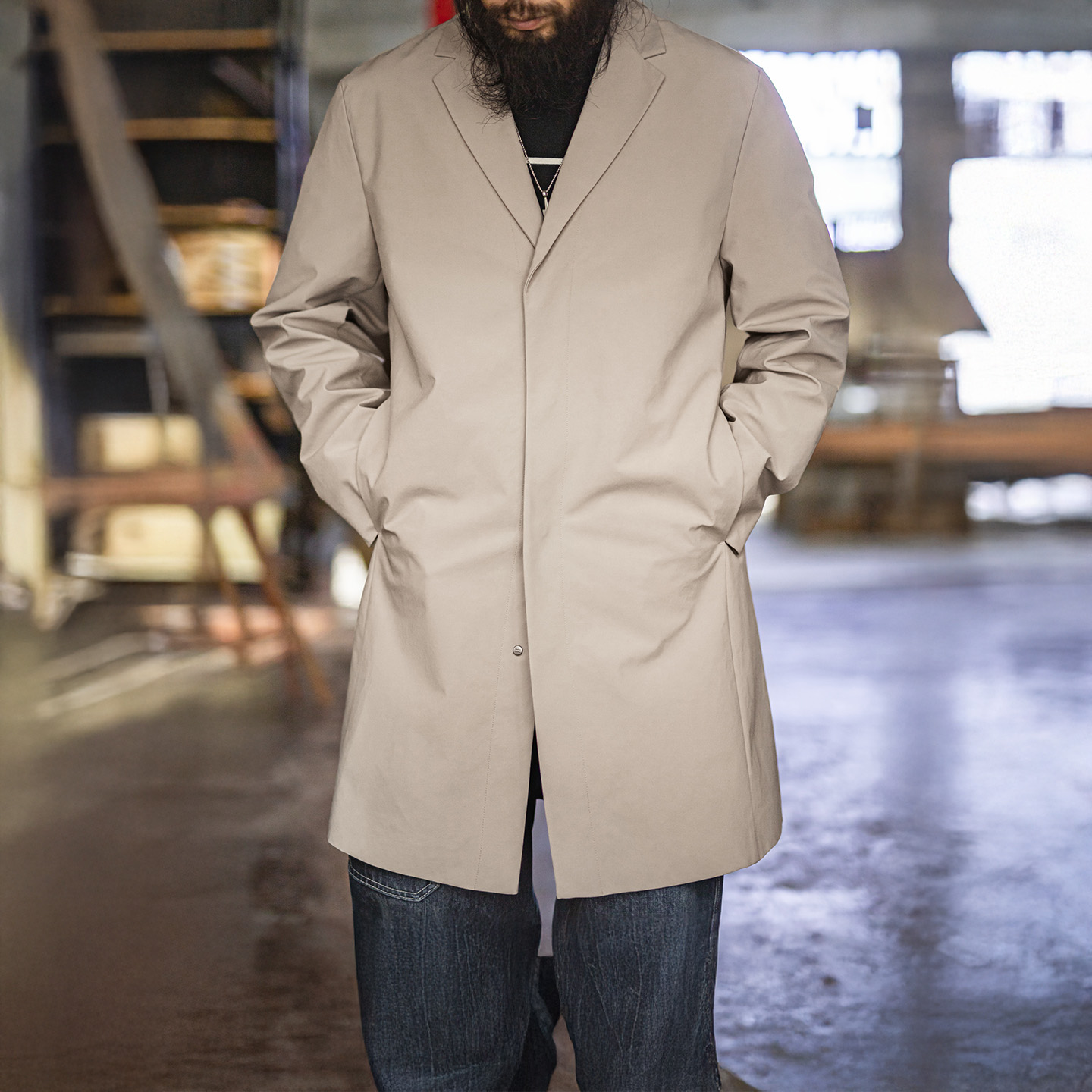 Maden Men’s Trench Coat Britis - Vintage Windbreaker Nylon avaliação e preço