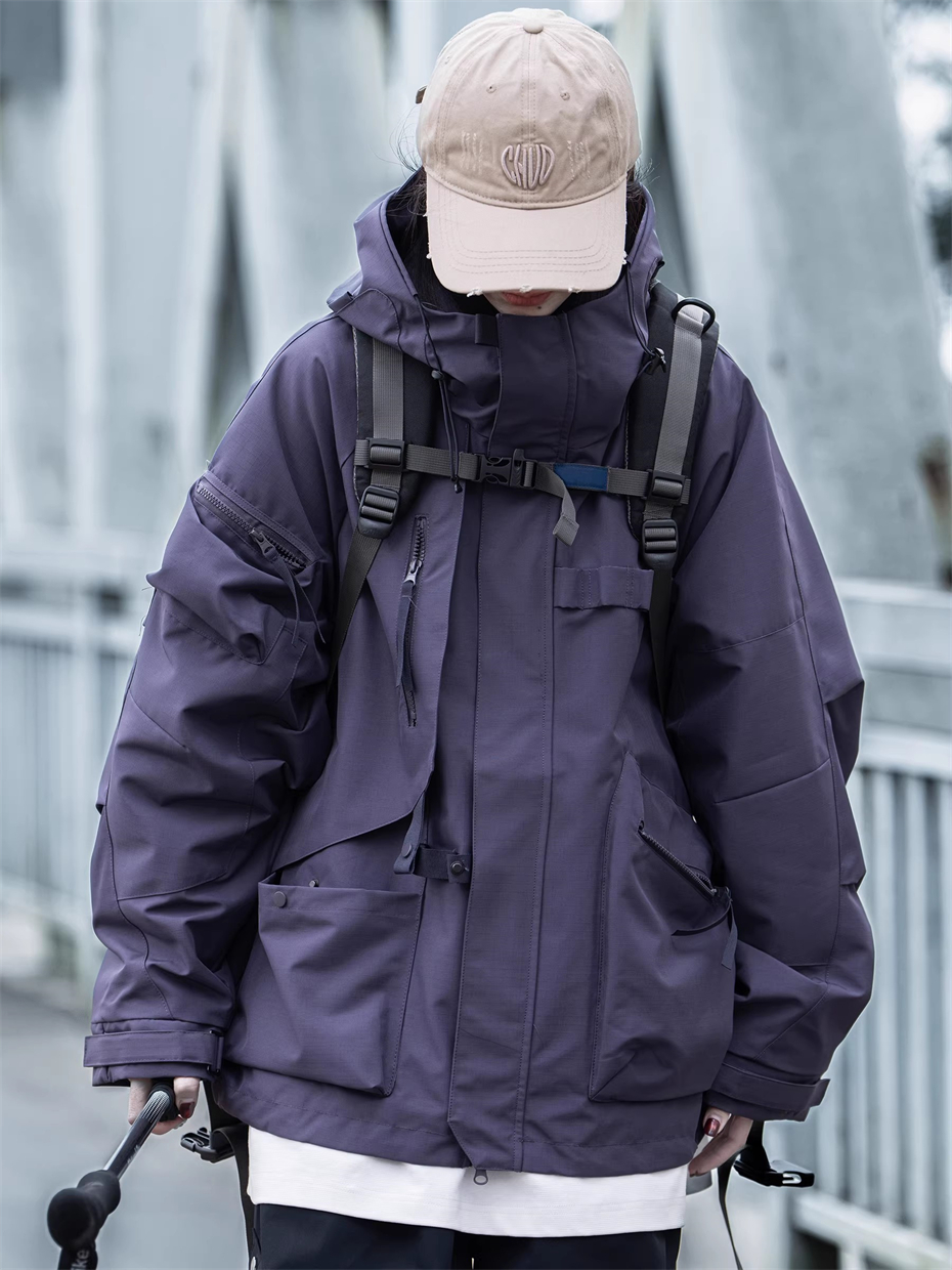 Tactical Cargo Jackets Vintage - Vintage Windbreaker Nylon avaliação e preço