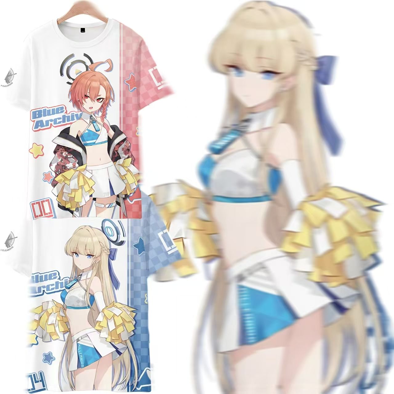 New Anime Blue Archive Asuma T - Vintage Fashion Archive avaliação e preço