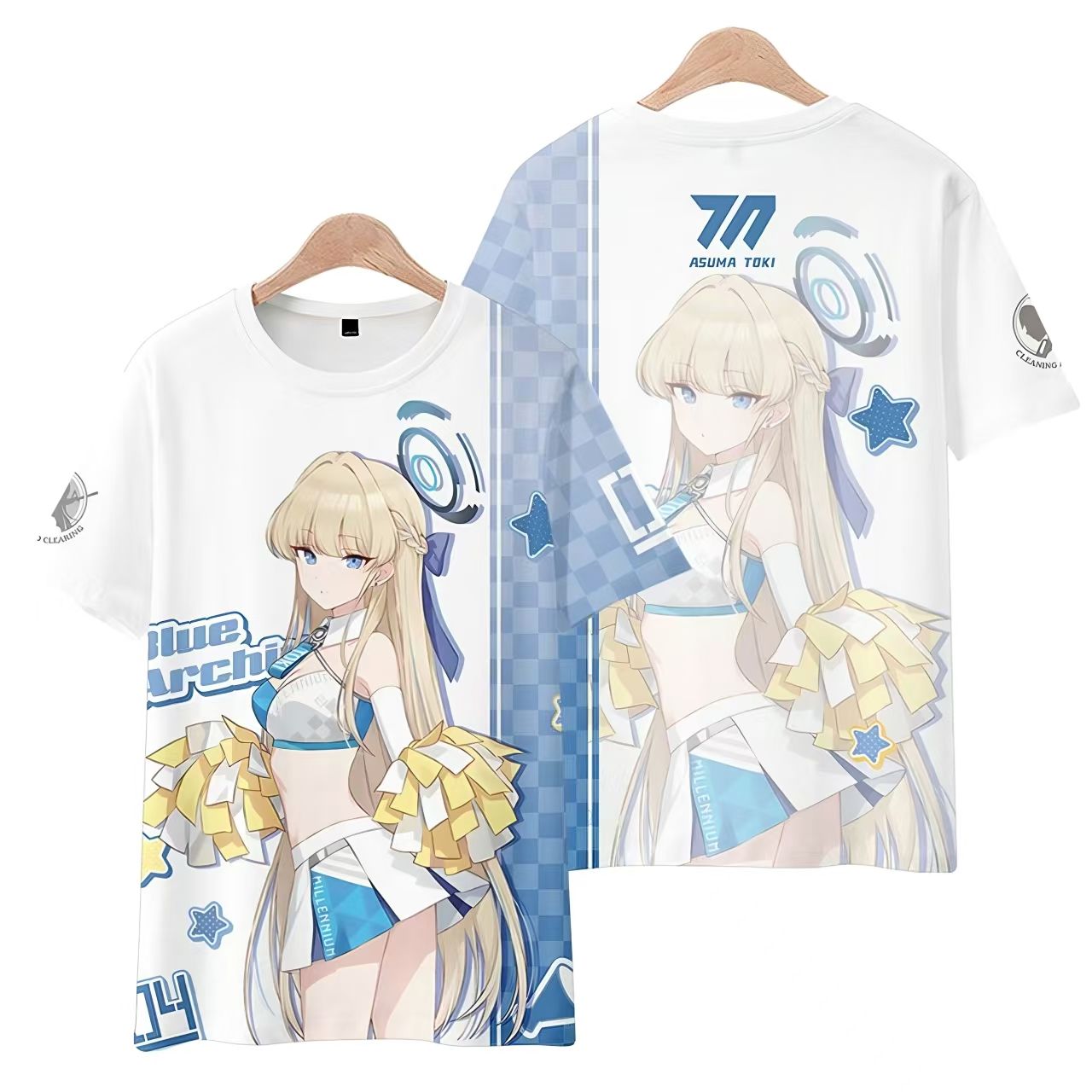 New Anime Blue Archive Asuma T - Vintage Fashion Archive avaliação e preço