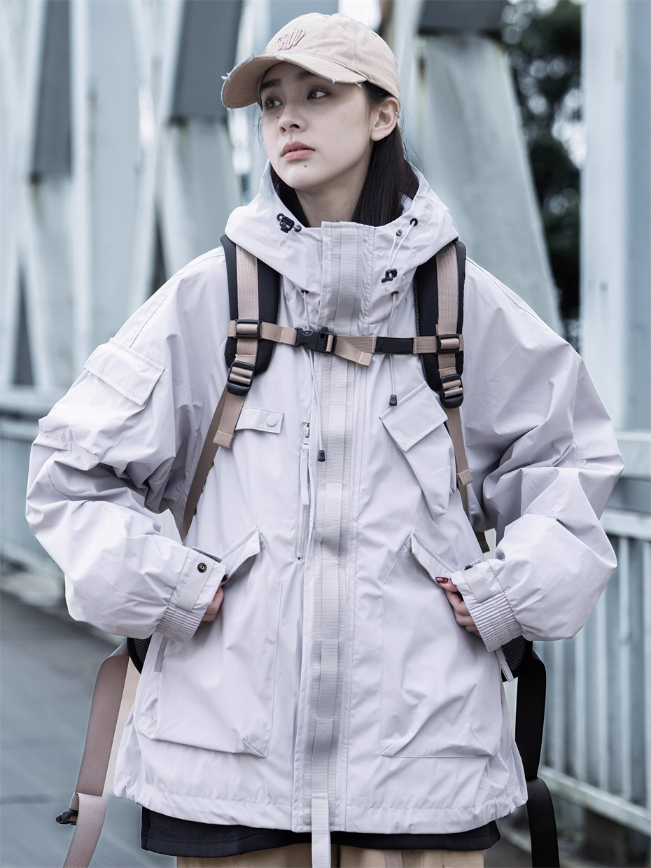 Tactical Cargo Jackets Vintage - Vintage Windbreaker Nylon avaliação e preço