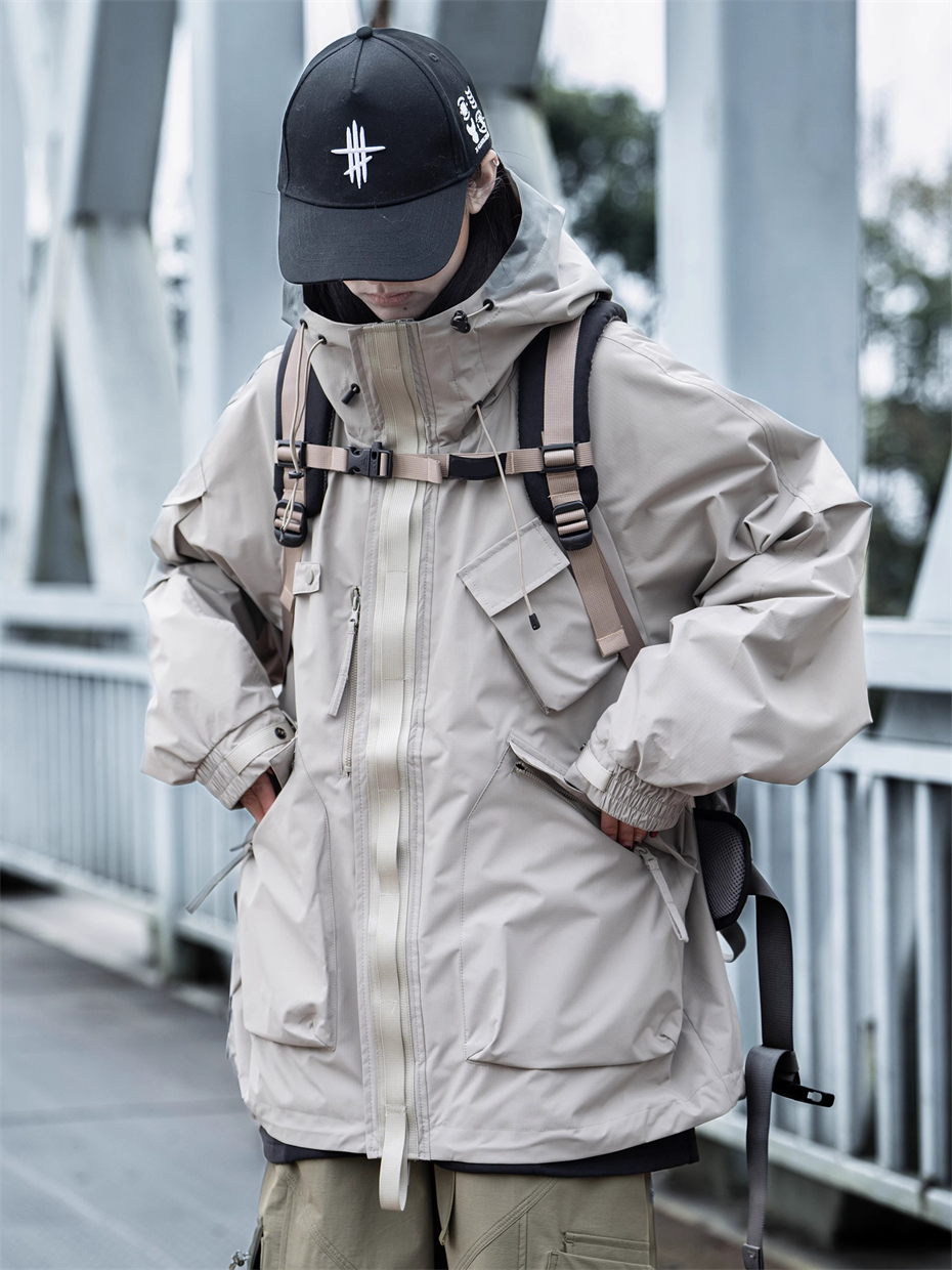 Tactical Cargo Jackets Vintage - Vintage Windbreaker Nylon avaliação e preço