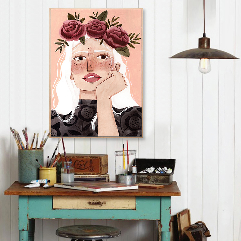 Vintage Fashion Abstract Wall  - Vintage Fashion Prints For Wall avaliação e preço