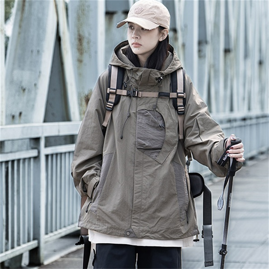 Tactical Cargo Jackets Vintage - Vintage Windbreaker Nylon avaliação e preço