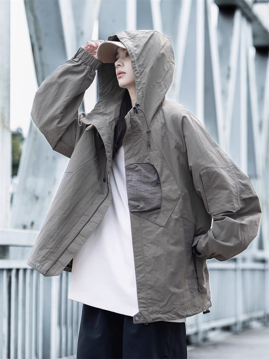 Tactical Cargo Jackets Vintage - Vintage Windbreaker Nylon avaliação e preço