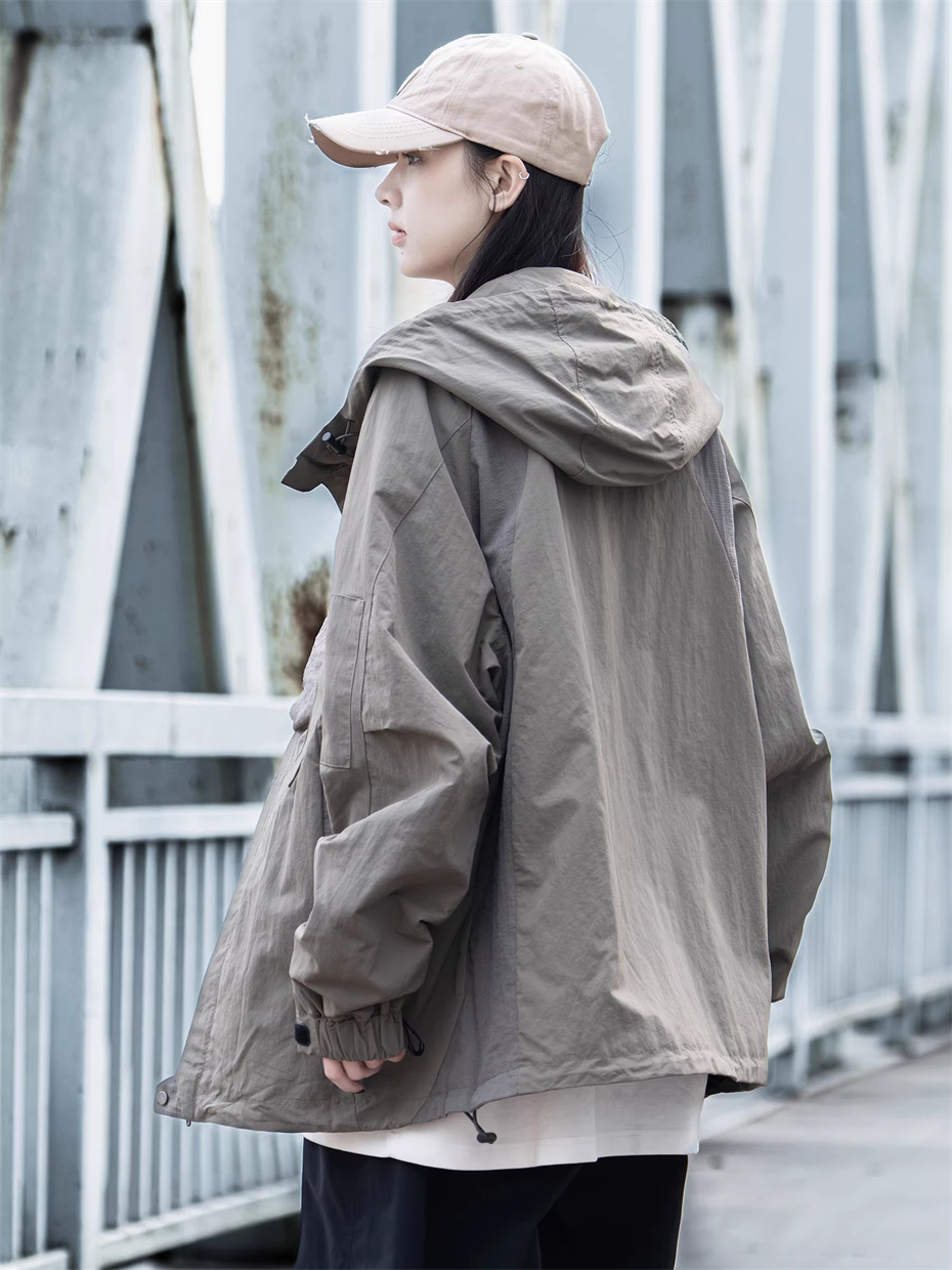Tactical Cargo Jackets Vintage - Vintage Windbreaker Nylon avaliação e preço