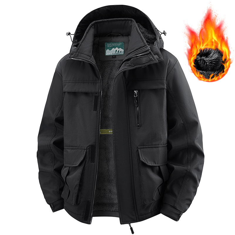 winter jacket man with hood fl - Varsity Jacket Wool avaliação e preço