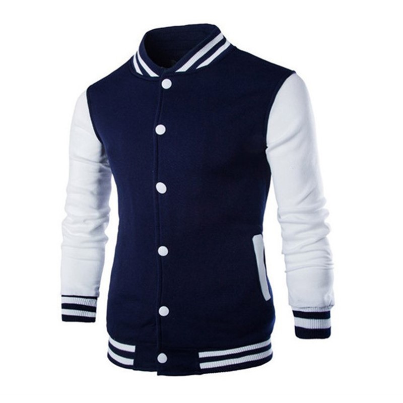 Hoodies Men Baseball Jacket Me - Varsity Jacket Wool avaliação e preço