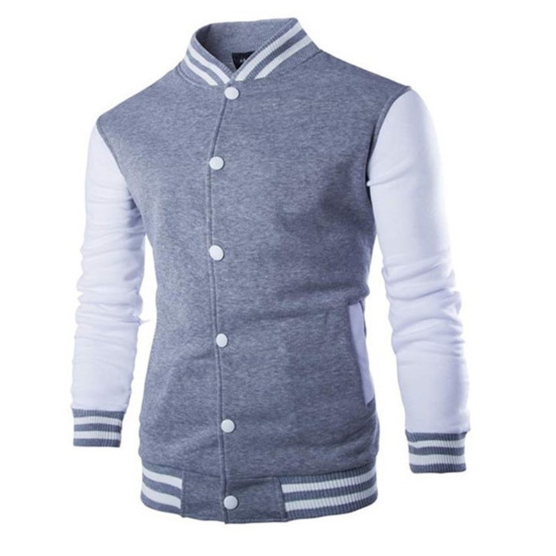 Hoodies Men Baseball Jacket Me - Varsity Jacket Wool avaliação e preço