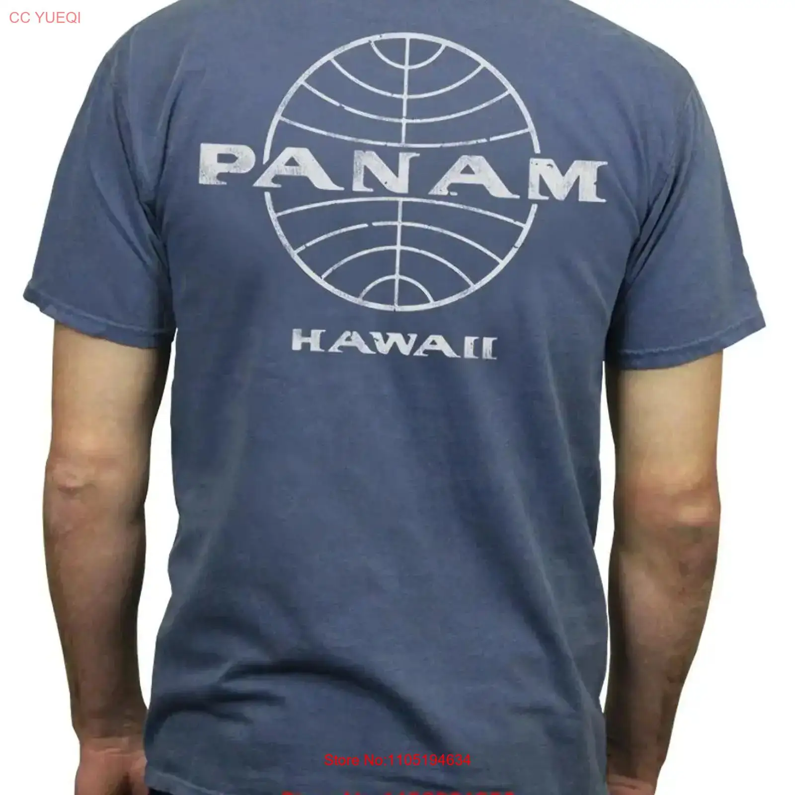 Pan Am Globe T Shirt vintage W - Vintage Fashion Jersey avaliação e preço