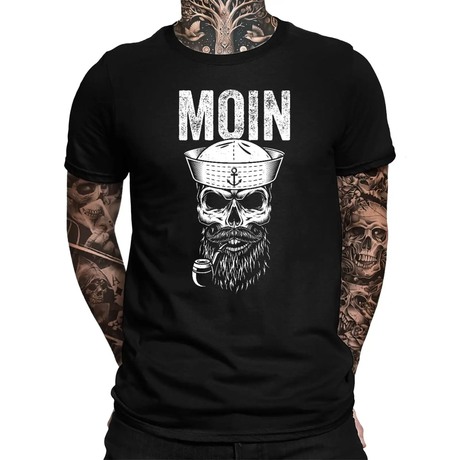 Moin Seemann Skull Hamburg Bal - Vintage Fashion Hamburg avaliação e preço