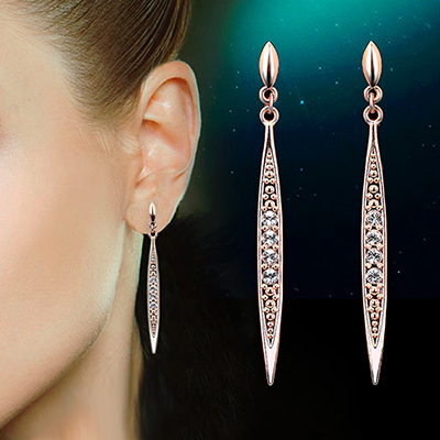 Vintage Cubic Zirconia Stud Ea - Vintage Fashion Faire avaliação e preço