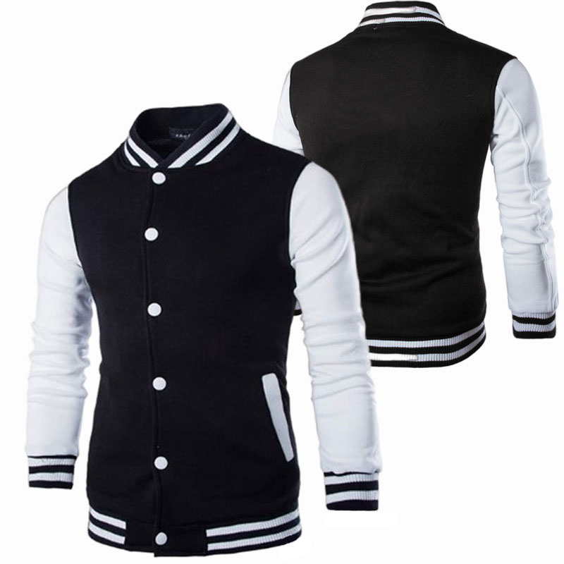 Hoodies Men/Boy Baseball Jacke - Varsity Jacket Wool avaliação e preço