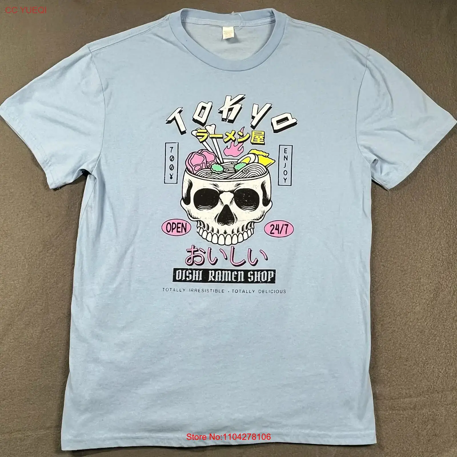 Tokyo Oishi Ramen Shop T Shirt - Vintage Fashion Tokyo avaliação e preço
