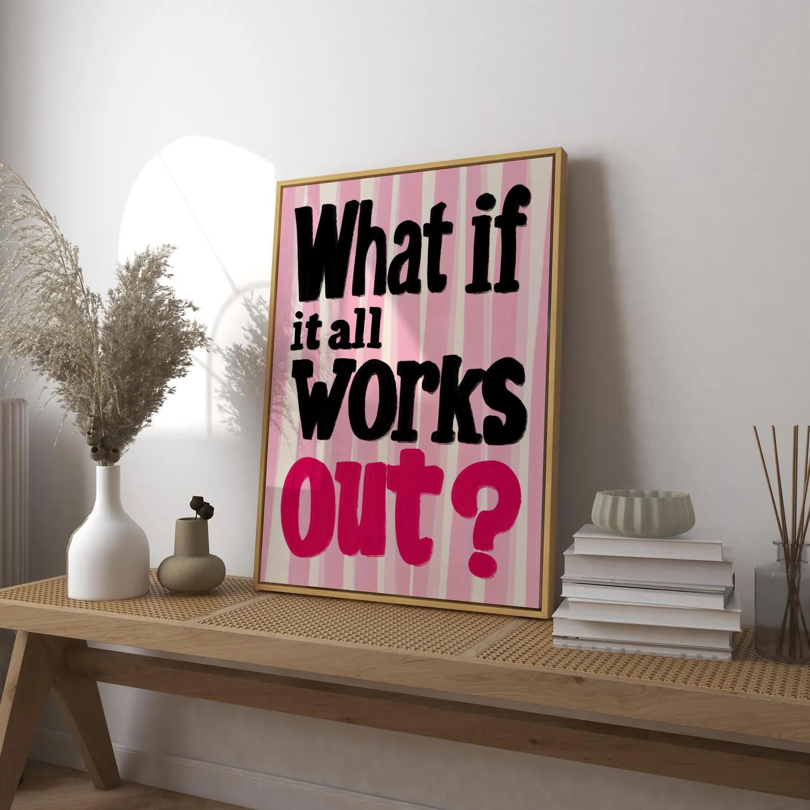 Self Love Uplifting Motto Coll - Vintage Fashion Prints For Wall avaliação e preço