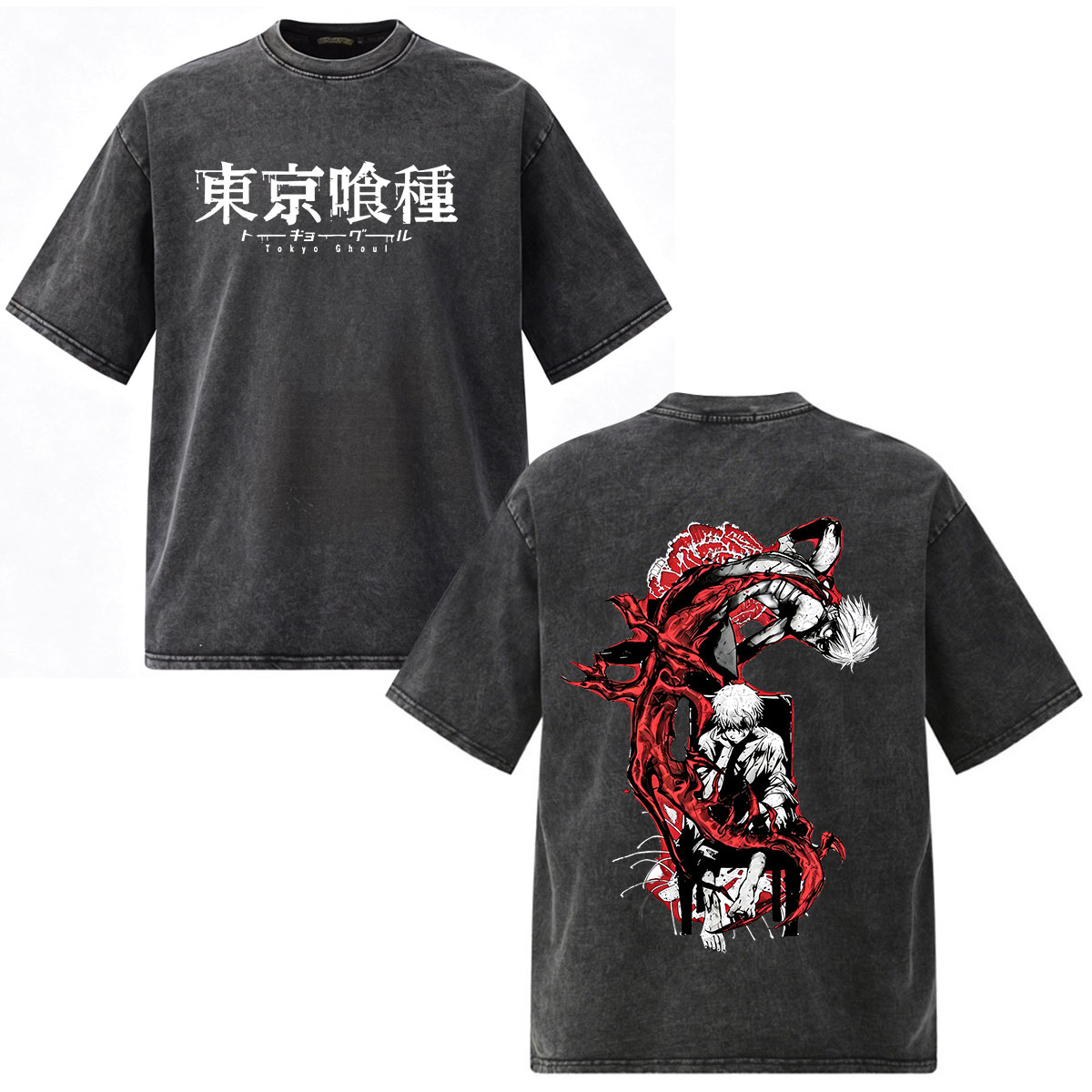 Anime Tokyo Ghoul Ken Kaneki T - Vintage Fashion Tokyo avaliação e preço