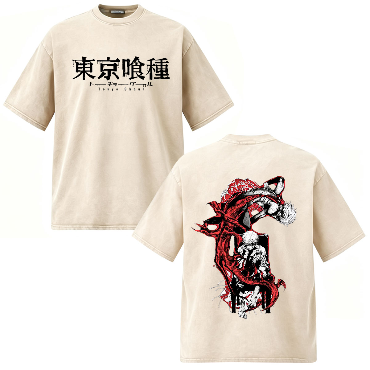 Anime Tokyo Ghoul Ken Kaneki T - Vintage Fashion Tokyo avaliação e preço