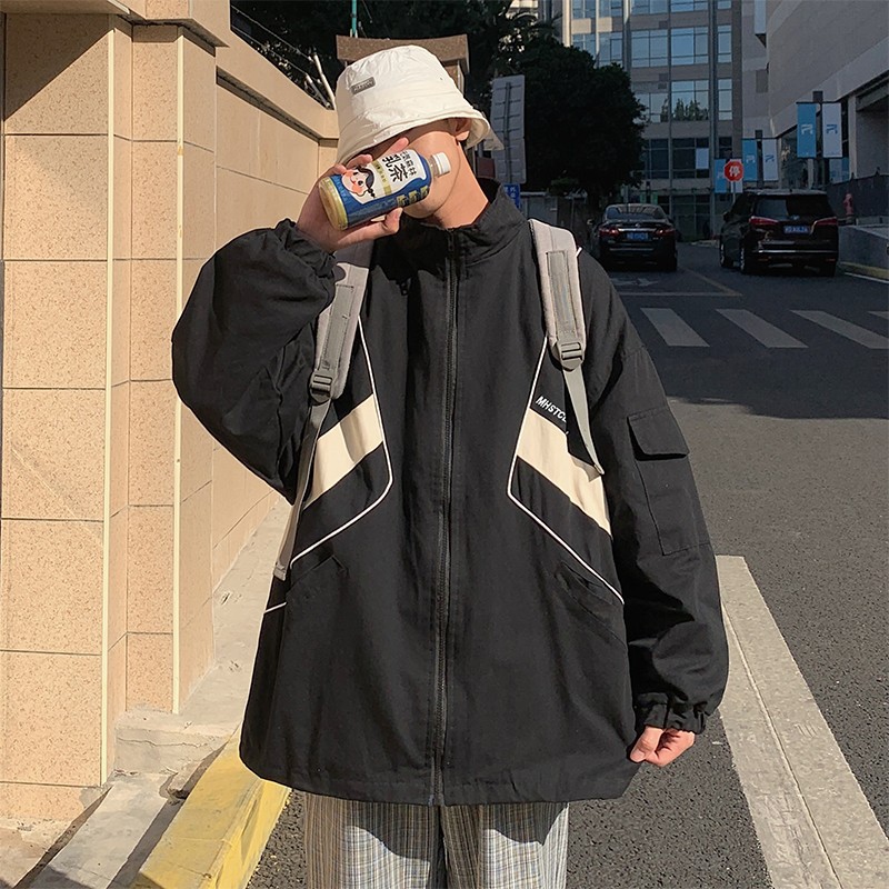 American Windbreaker Jacket Me - Vintage Windbreaker Nylon avaliação e preço
