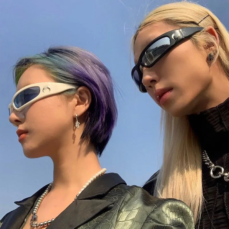 Resin Y2K Glasses Tiktok Lense - Vintage Fashion Tiktok avaliação e preço