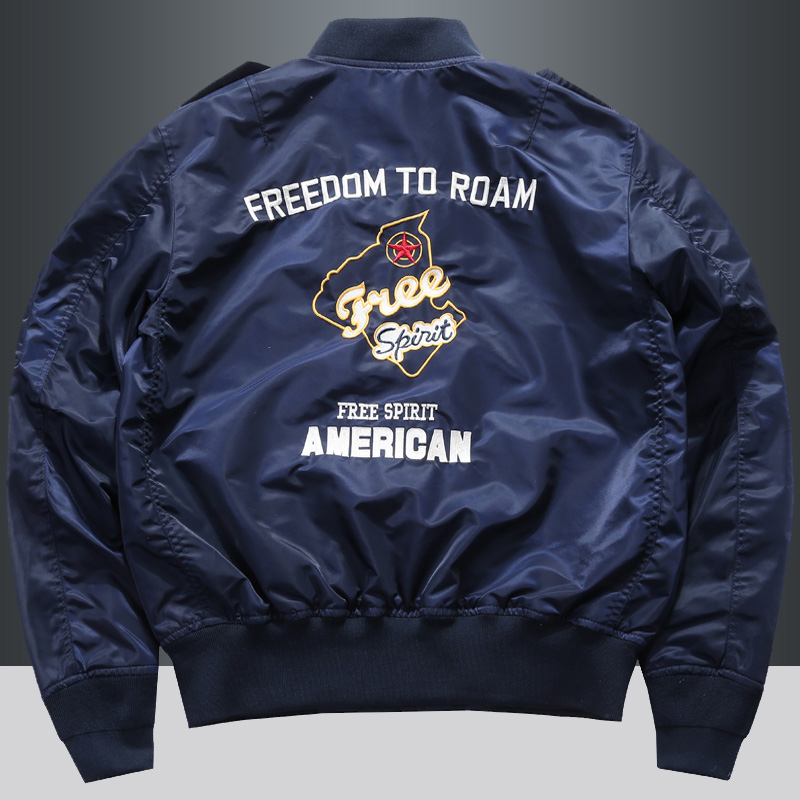 Men's Spring Tactical Army MA- - Varsity Jacket Wool avaliação e preço