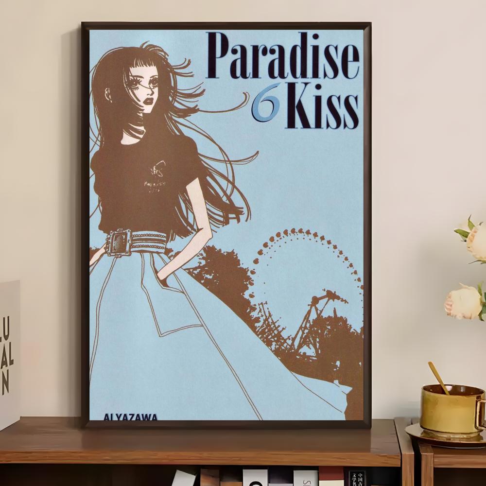Fashion Paradise Kiss Poster P - Vintage Fashion Prints For Wall avaliação e preço