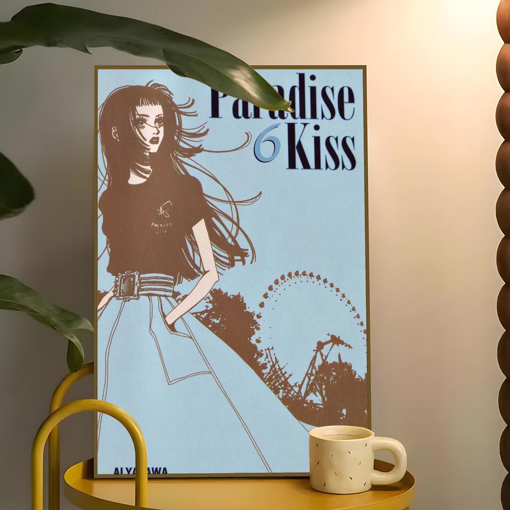 Fashion Paradise Kiss Poster P - Vintage Fashion Prints For Wall avaliação e preço