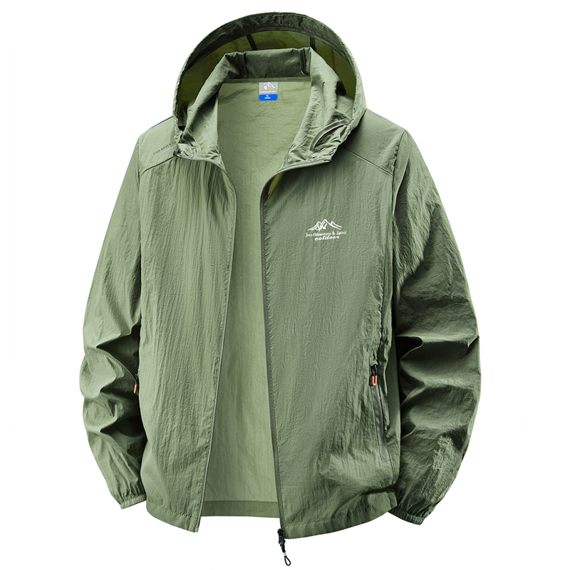 Hooded sunscreen clothing summ - Varsity Jacket Wool avaliação e preço