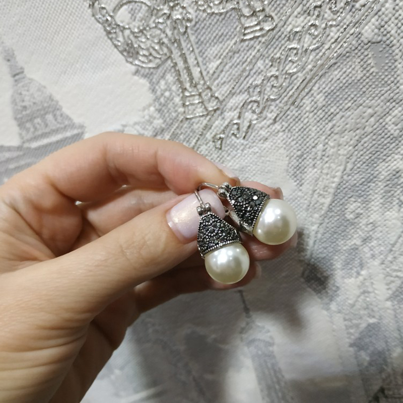 Hoop Earrings Women Round Inmi - Vintage Fashion Faire avaliação e preço