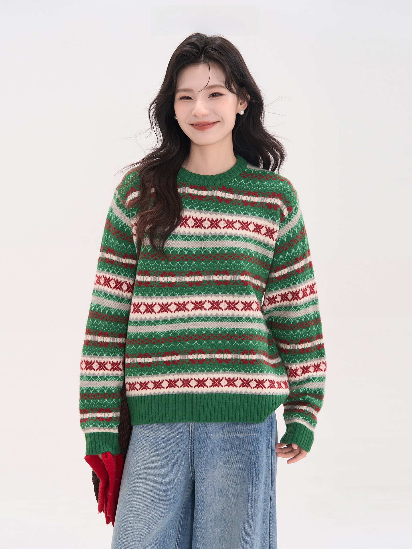 Heme Knitted Long Sleeve round - Vintage Fashion Faire avaliação e preço