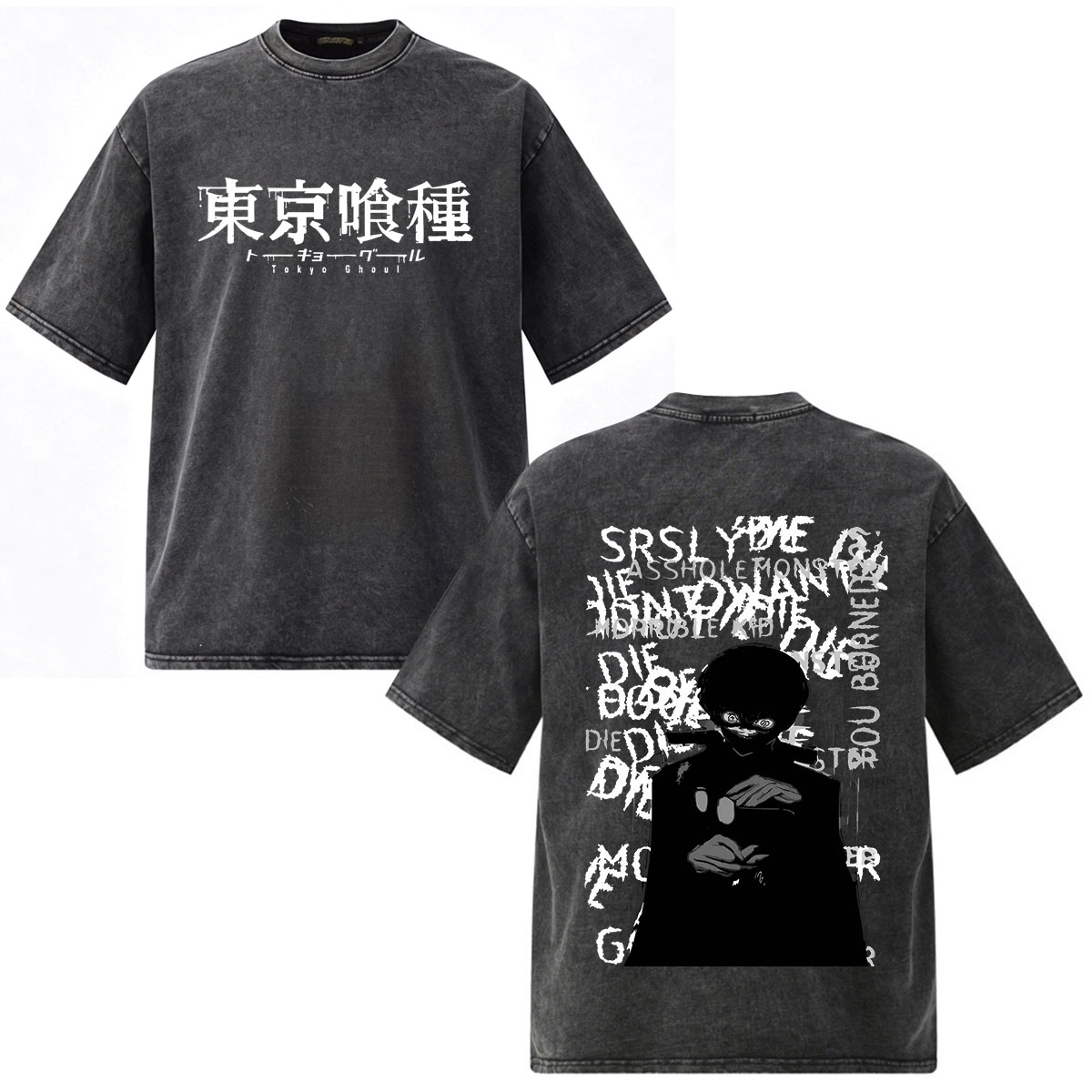 Vintage Washed Anime Tokyo Gho - Vintage Fashion Tokyo avaliação e preço