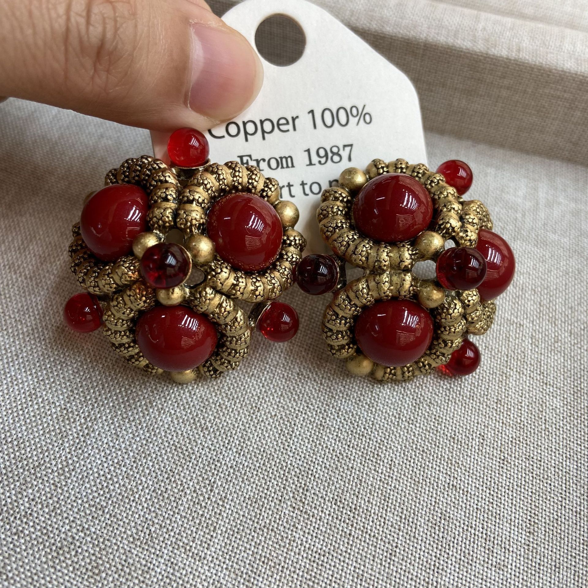 2025 Red lantern pearls tiktok - Vintage Fashion Tiktok avaliação e preço
