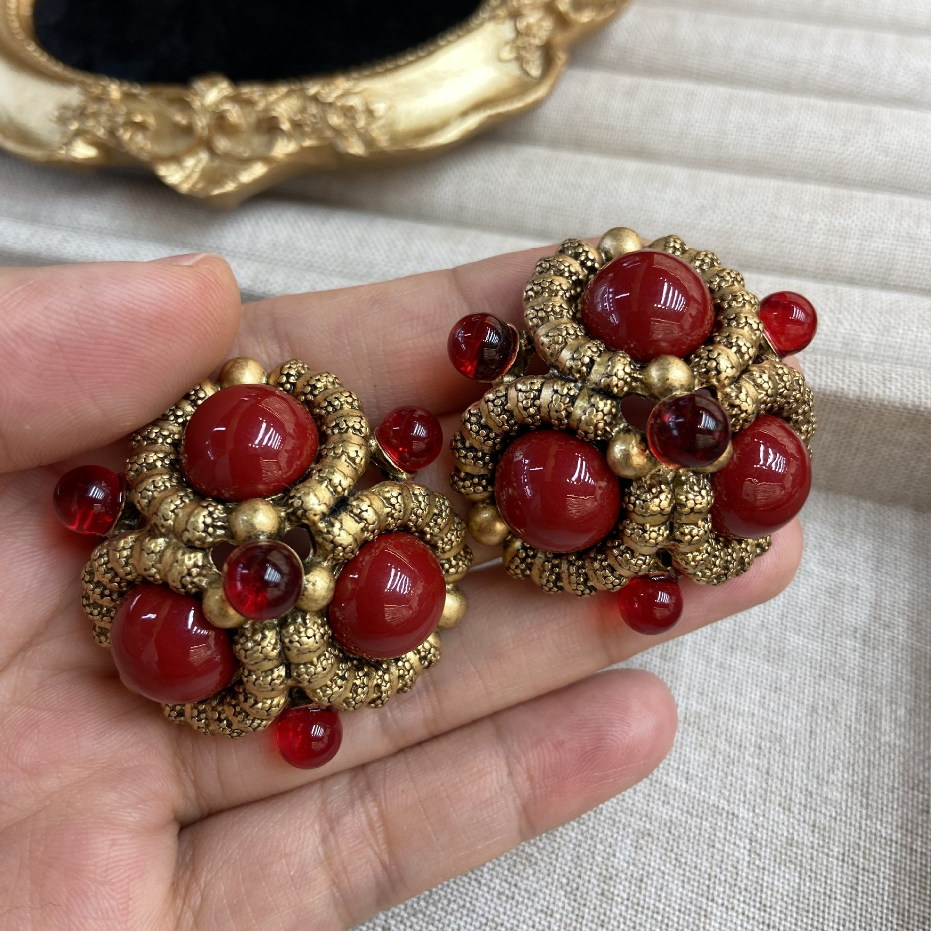 2025 Red lantern pearls tiktok - Vintage Fashion Tiktok avaliação e preço