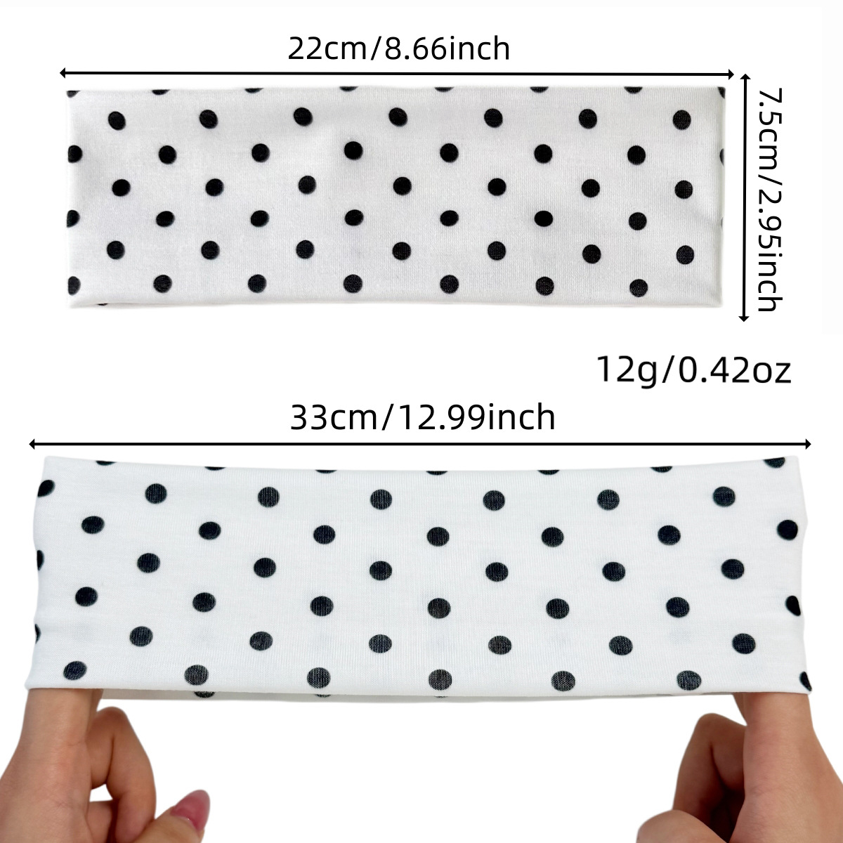 Retro Polka Dot Headbands For  - Vintage Fashion Tiktok avaliação e preço