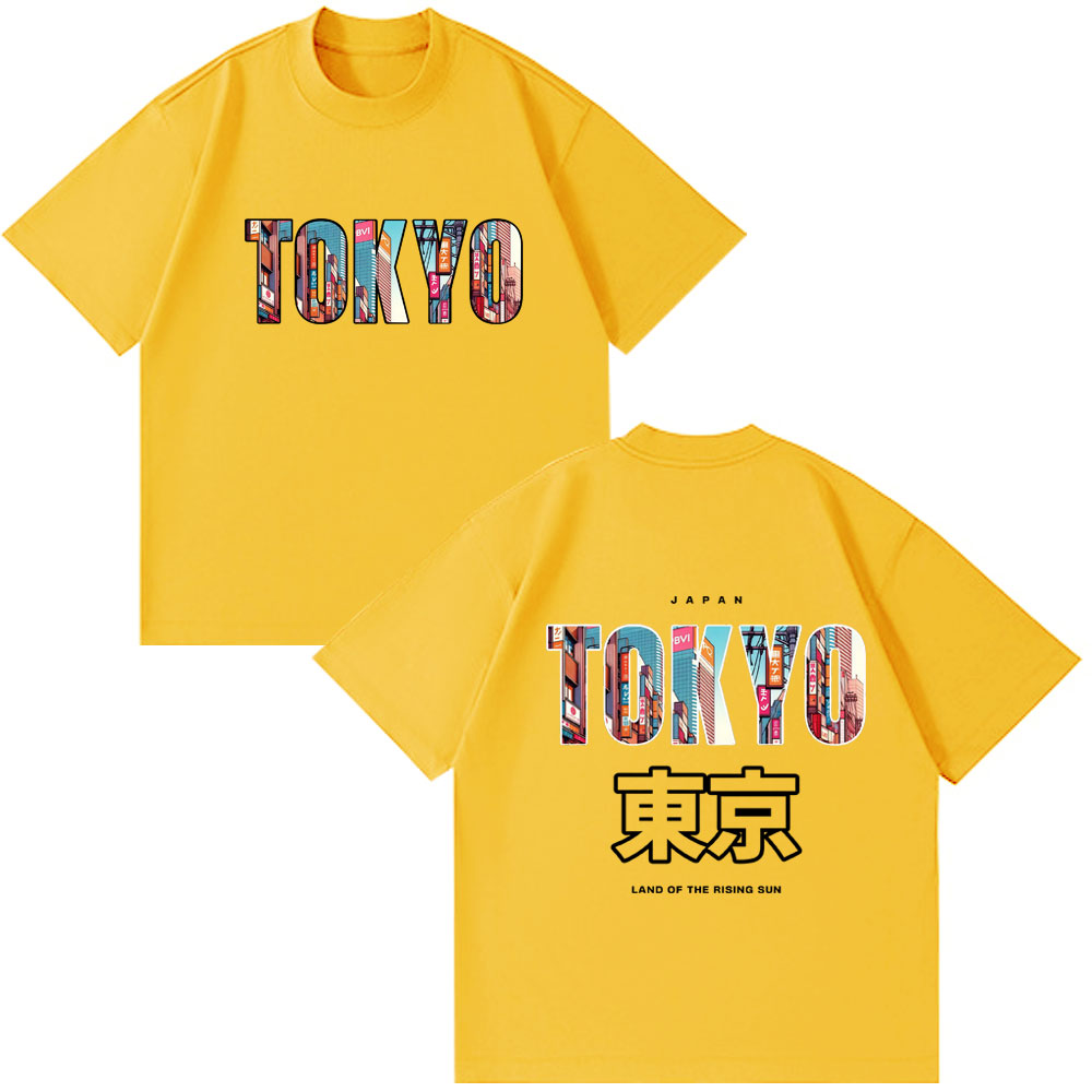 Japan Tokyo Printed T Shirts M - Vintage Fashion Tokyo avaliação e preço