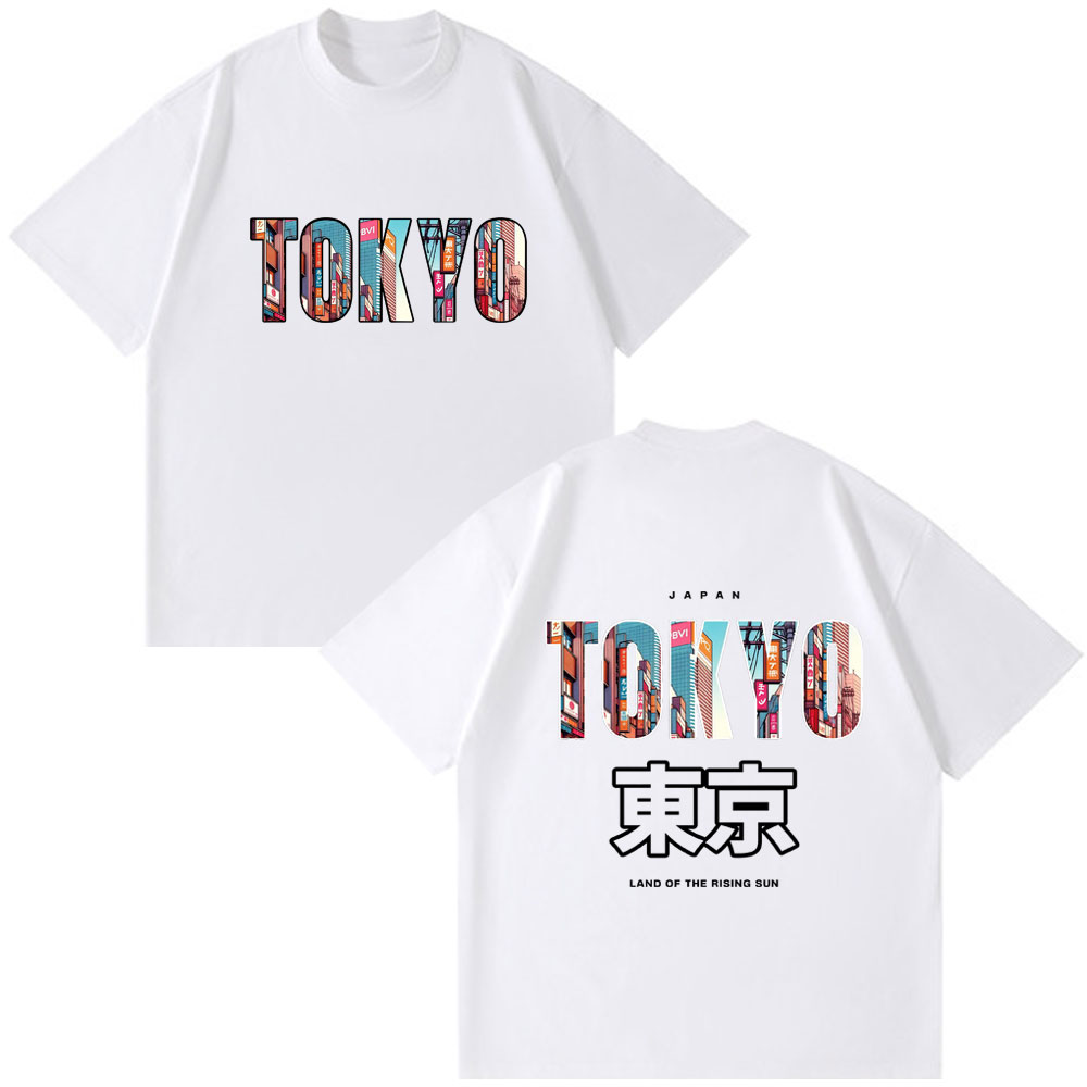 Japan Tokyo Printed T Shirts M - Vintage Fashion Tokyo avaliação e preço