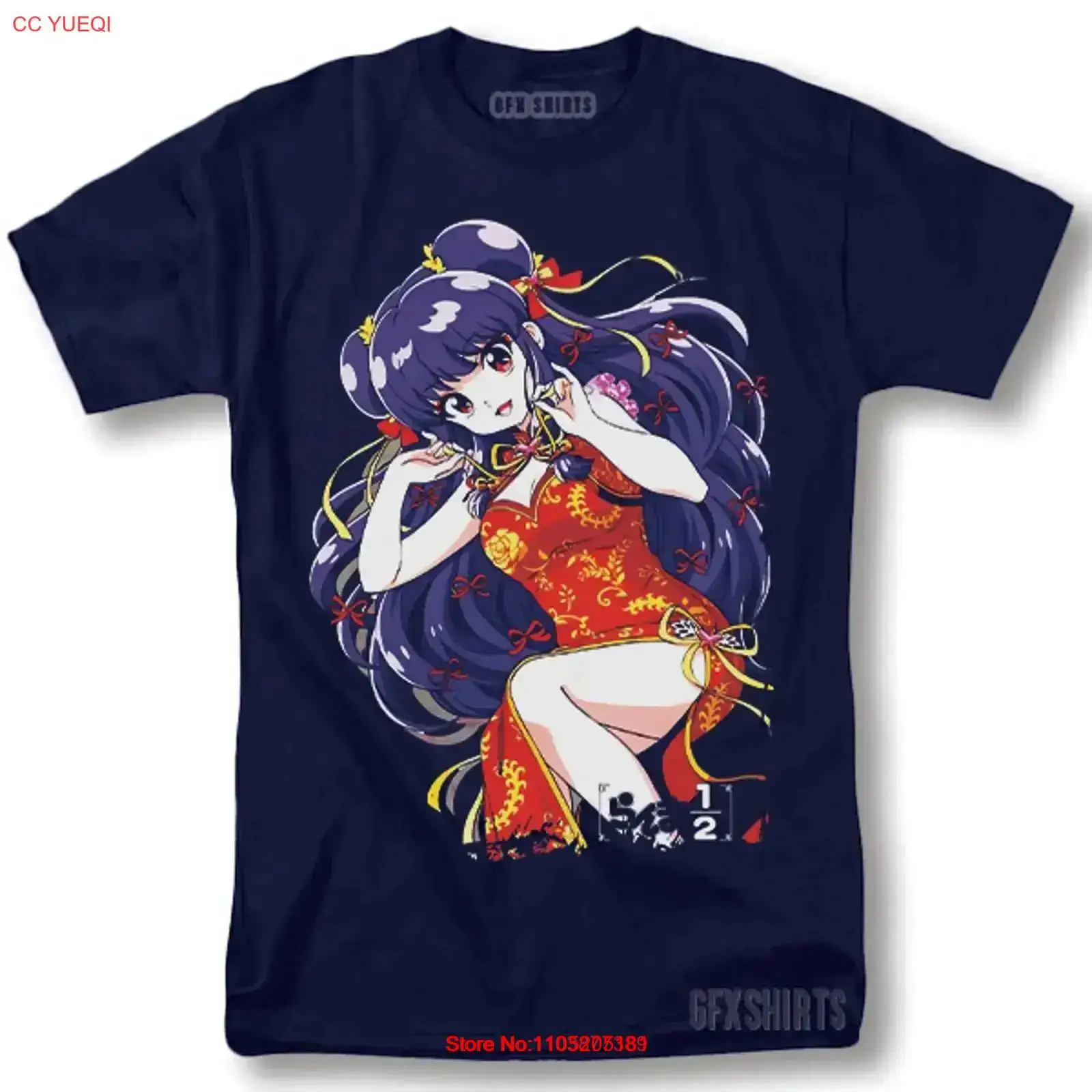 Ranma 1 2 T Shirt Anime Manga  - Vintage Fashion Jersey avaliação e preço