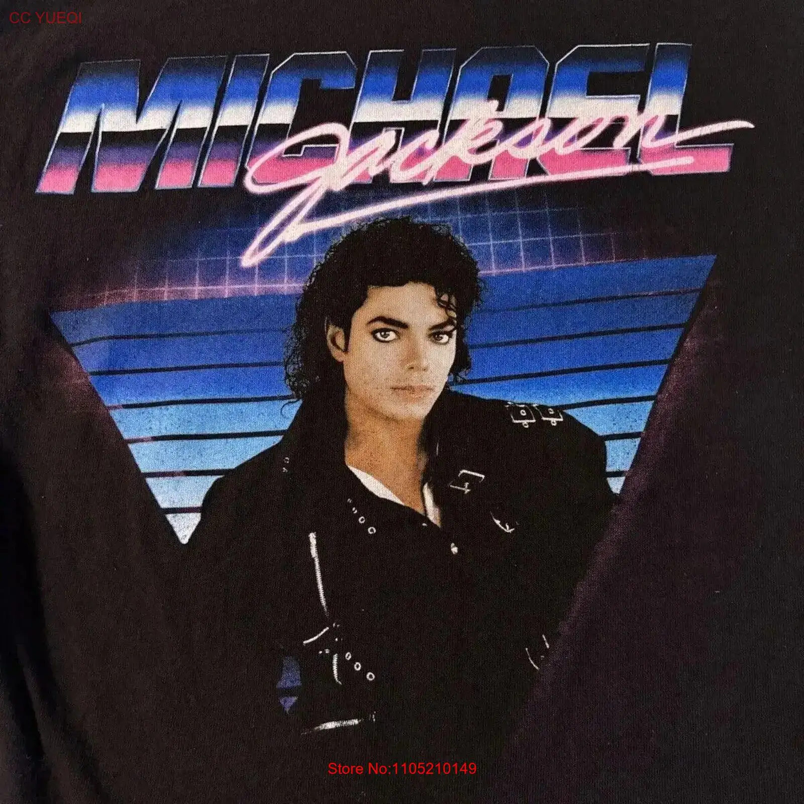 Women s Michael Jackson Bad Er - Vintage Fashion Jersey avaliação e preço