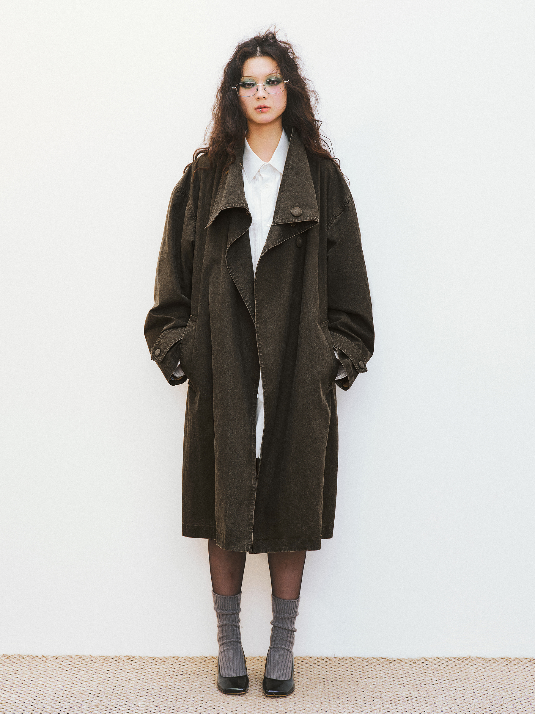VERMO Vintage Washed Long Slee - Vintage Windbreaker Nylon avaliação e preço