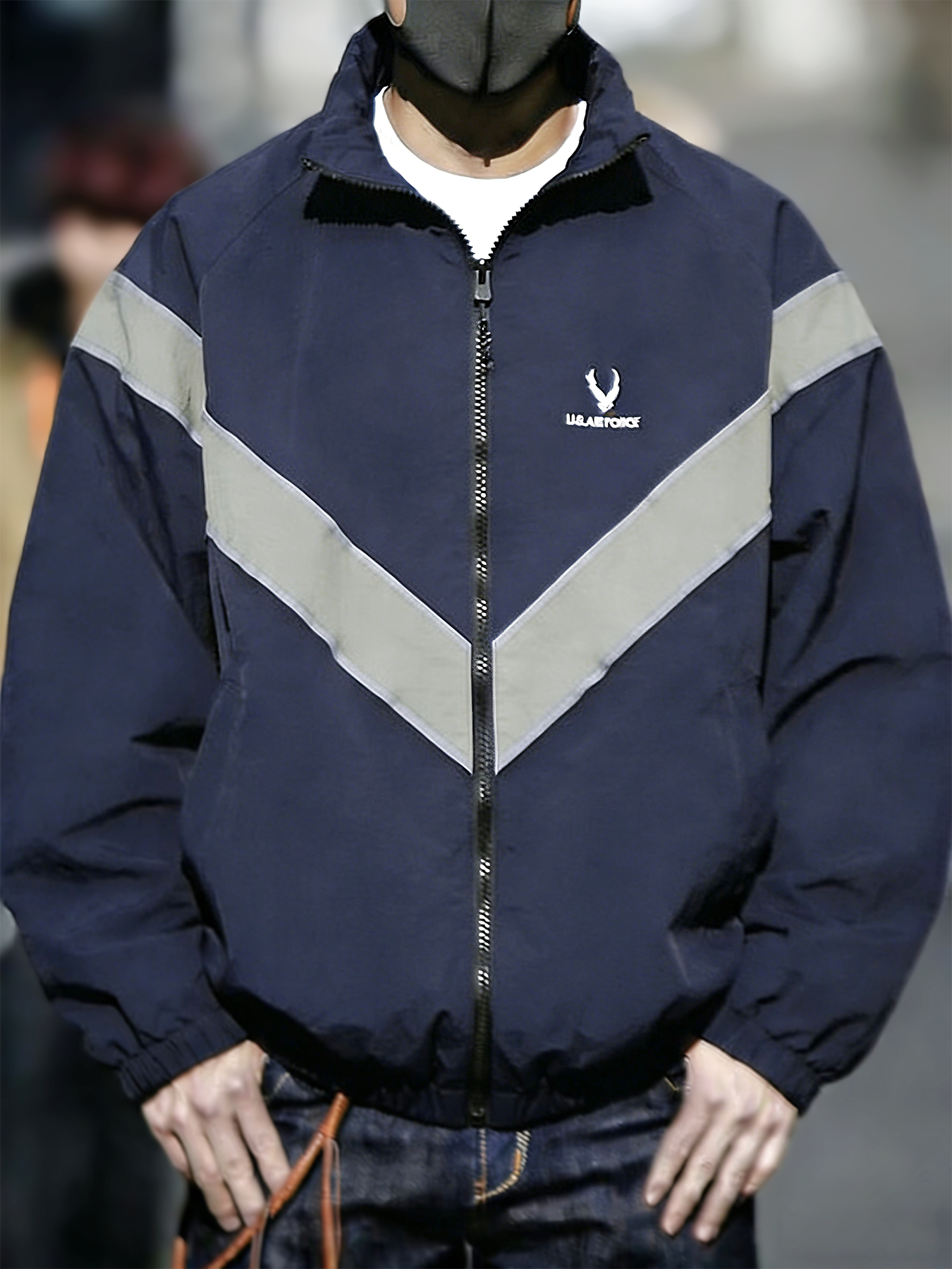 Vintage US Air Force IPTU Jack - Vintage Windbreaker Nylon avaliação e preço