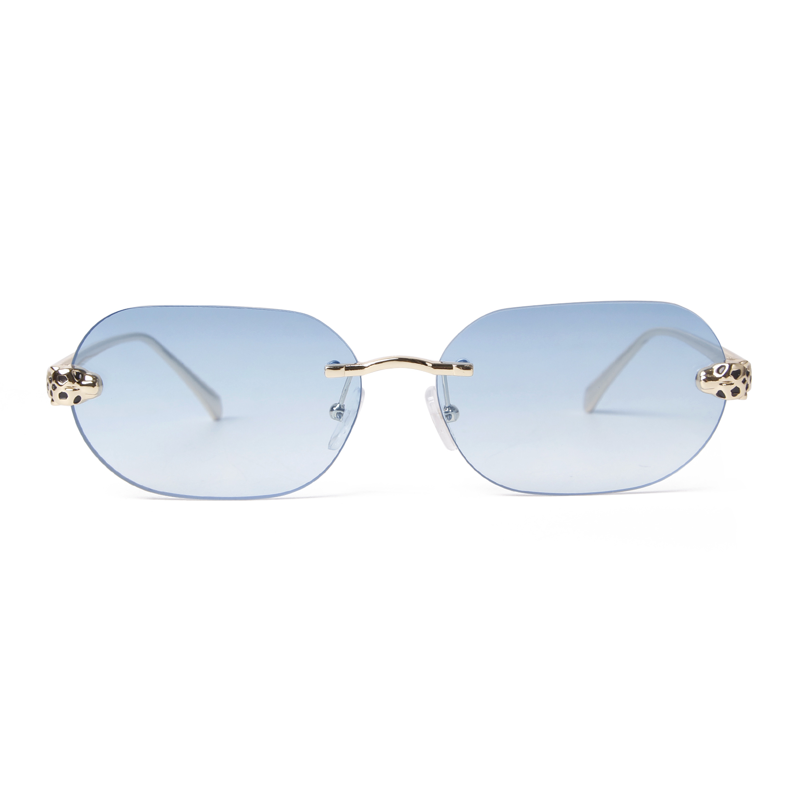 ZXIAC Trend Retro Rimless Squa - Vintage Fashion Tiktok avaliação e preço